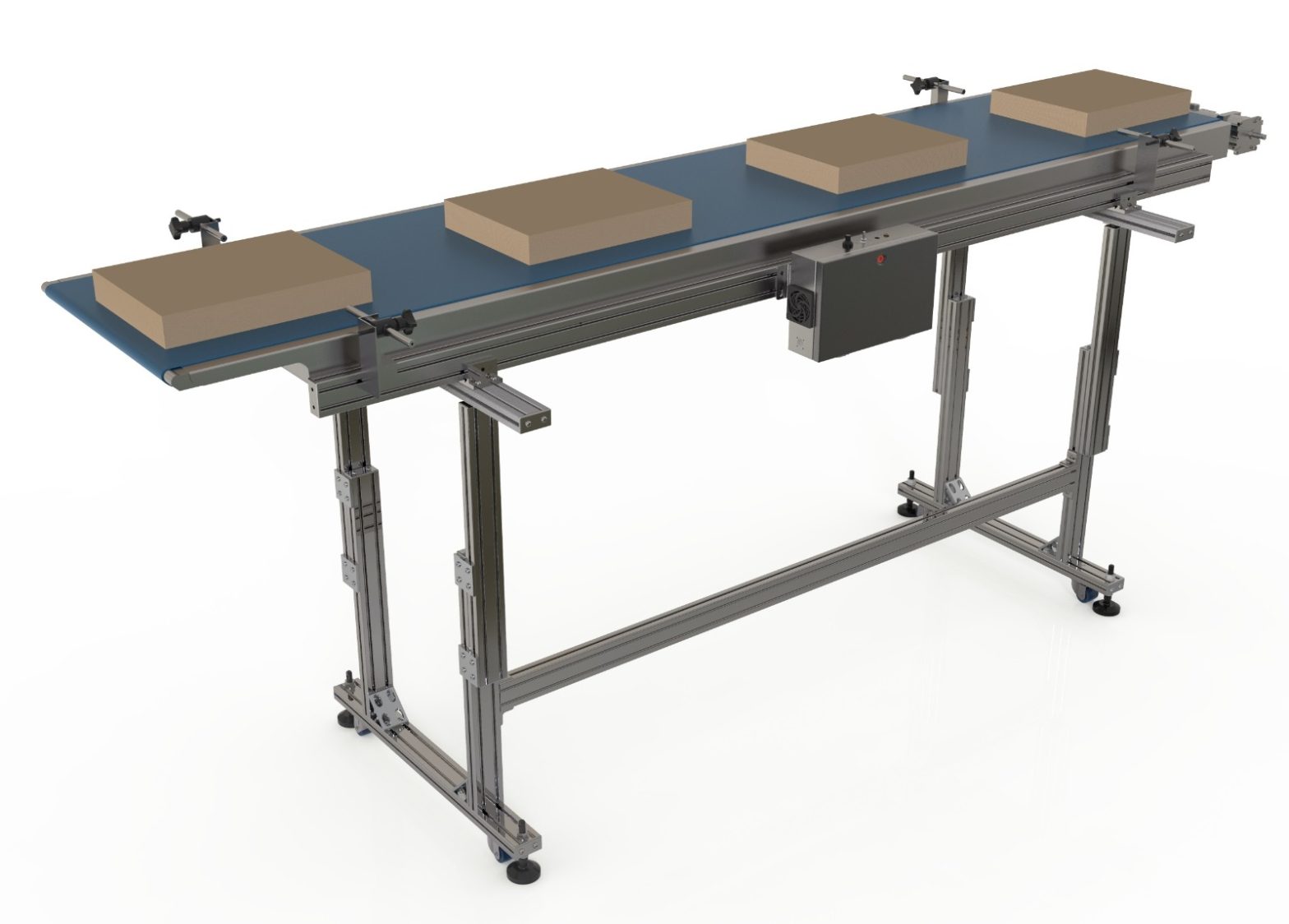 Product Loader with PLC control, handling cartons at up to 750 feet per minute for efficient packaging